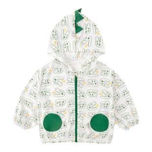 儿童满印外套夏季男童卡通休闲上衣女童新款童装宝宝轻薄衣服夏装