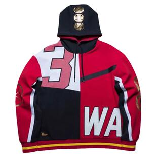 Lining/李宁正品男子韦德之道8“退役之夜”运动连帽卫衣AWDPD67