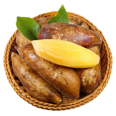 [黄肉中圆果]云南当季水果低糖天山雪莲果老人水果整箱9斤5斤