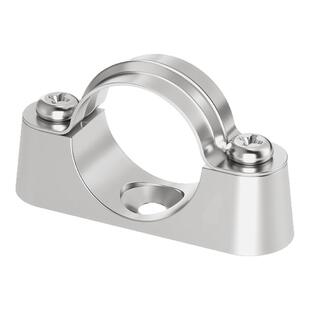 304不锈钢离墙码元宝卡马鞍卡管卡管夹支架固定骑马卡20-25-32mm