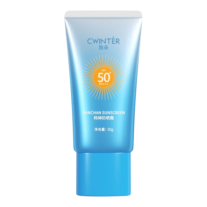 致朵韩婵防晒霜SPF50+隔离防紫外线夏季专用高倍男女户外保湿正品