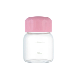 玻璃杯女摇摇杯水杯装中药新款2025豆浆杯牛奶杯咖啡小杯子胖胖杯