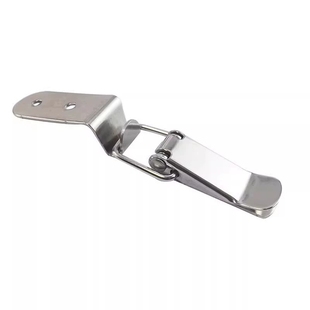 不锈钢箱扣搭扣弹箱包挂锁卡扣卡锁航空箱锁扣工具箱搭扣鸭嘴扣