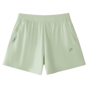 FILA FUSION斐乐潮牌梭织短裤女2026夏季新款休闲凉感干爽三分裤