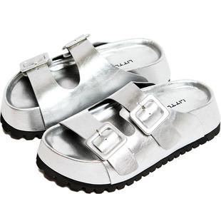 【新品推荐】littlegood复古朋克厚底拖鞋女2025新款百搭拖鞋外穿