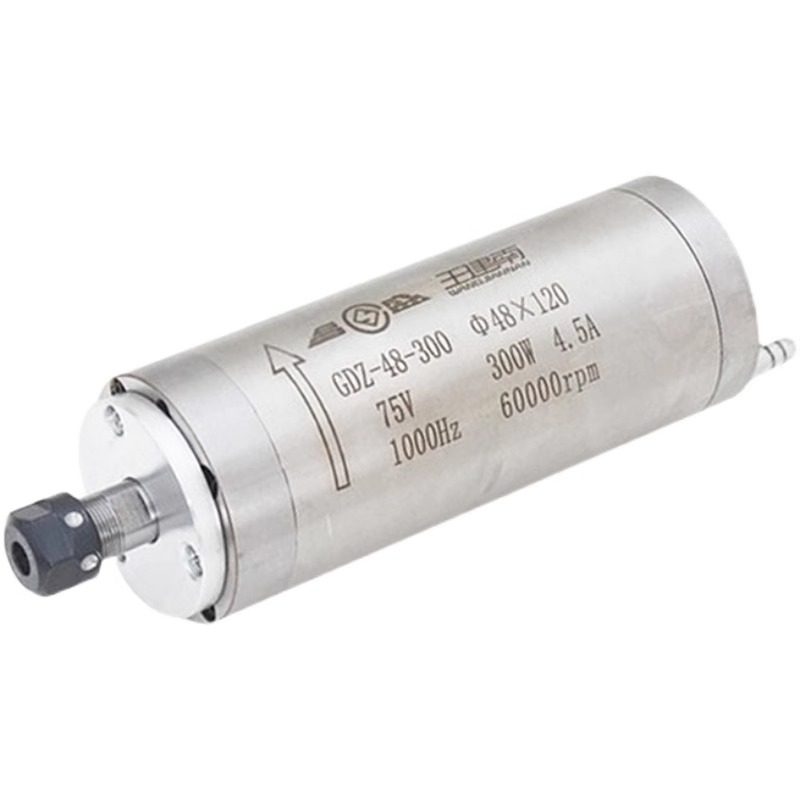 昌盛水冷GDZ-48-300W雕刻机主轴电机PCB高速60000转电主轴48直径