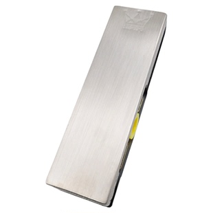 加厚通用玻璃门夹上下夹无框地弹簧门一字夹10-12mm七字小夹上夹