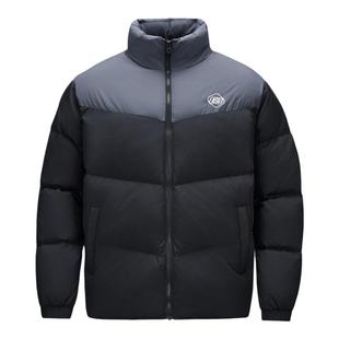 Skecehrs斯凯奇官网正品羽绒服秋冬男女同款潮流立领短款保暖外套