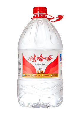 娃哈哈桶装水5.5L*4瓶/箱 瓶装水小瓶水非矿泉水小桶纯净水饮用水