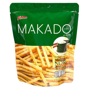 泰国直邮711MAKADO麦卡多脆皮薯条饼干BBQ海苔原味55g满100元包邮