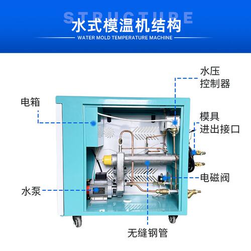 厂家直销模温机水式控温机油温机注塑模具加热升温机恒温机现货