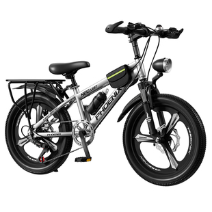 凤凰儿童自行车6-8-10-12-15岁中大童小学生变速山地车男女孩单车