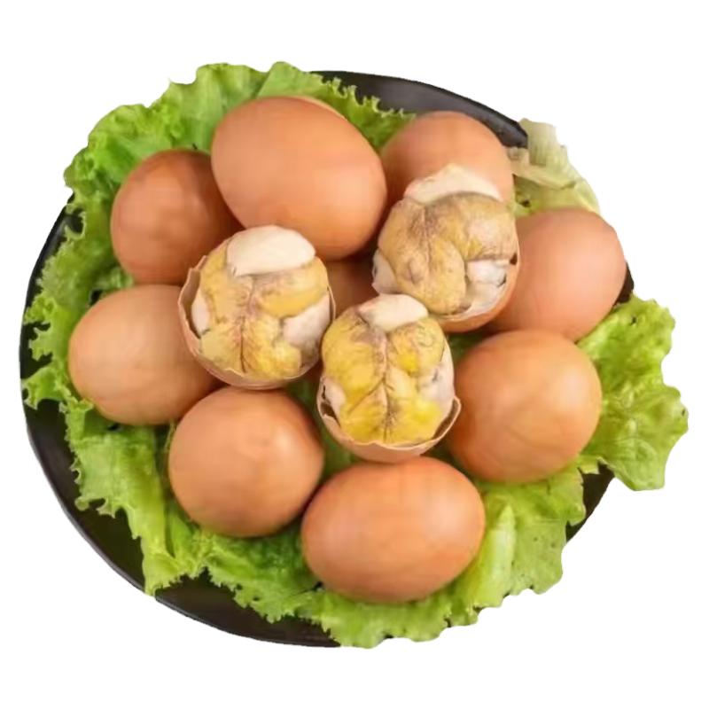 鲜牧侠活珠子13天新鲜五香味开袋即食非毛蛋40枚熟制鸡胚蛋凤凰蛋
