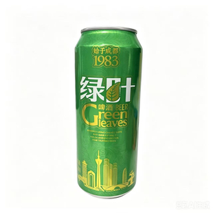 新日期老成都雪花绿叶1983啤酒500毫升*12罐聚会烧烤夏日畅饮怀旧