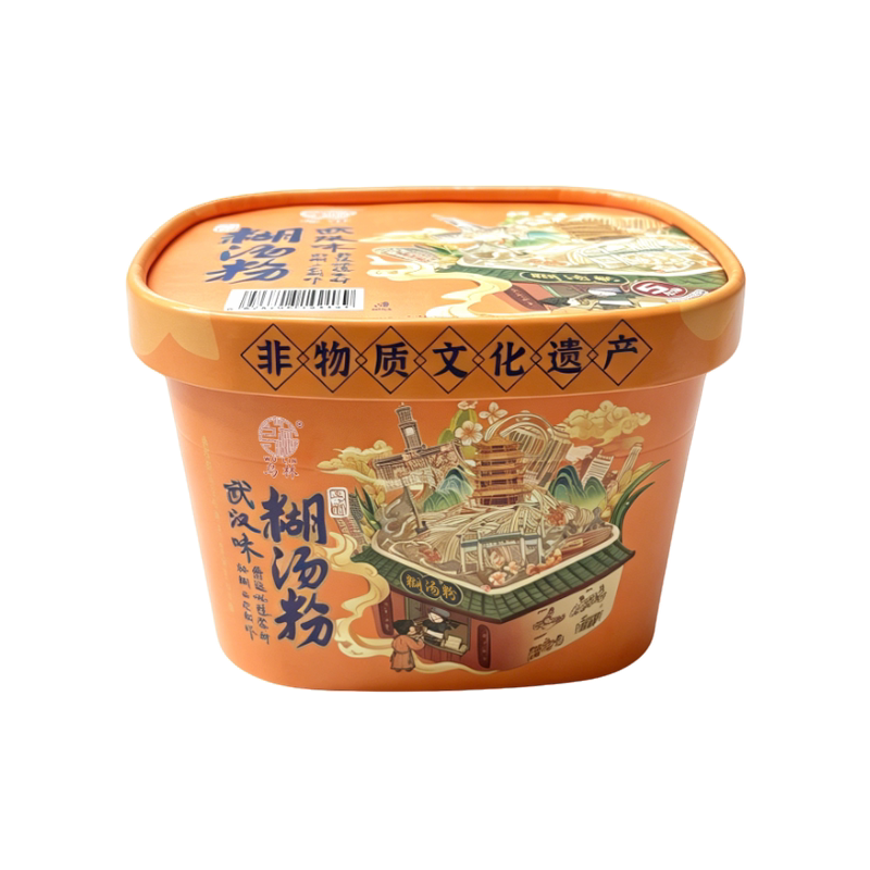 湖北武汉汉川早餐宵夜乌林非遗美冲泡方便面/拉面/面