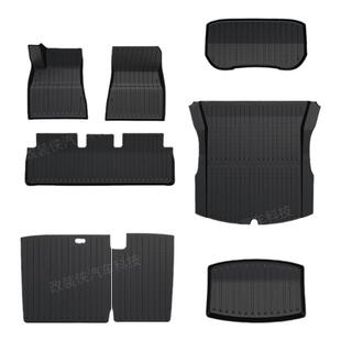 适用Tesla特斯拉Model3焕新版后备箱垫TPE脚垫前备箱垫尾箱垫改装