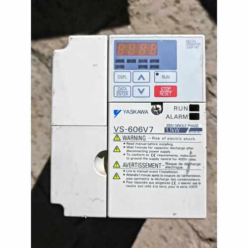 议价VS606V7变频器1.1KW220V型号CIMRV维修