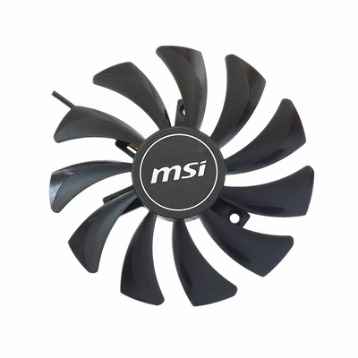 MSI微星 RX560 RX550 AERO ITX  9CM显卡风扇  4针9010温控