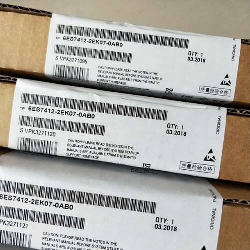 议价6ES7412-2EK07-0AB0CPU 412-2 PN 中央处理器6ES74122EK070AB