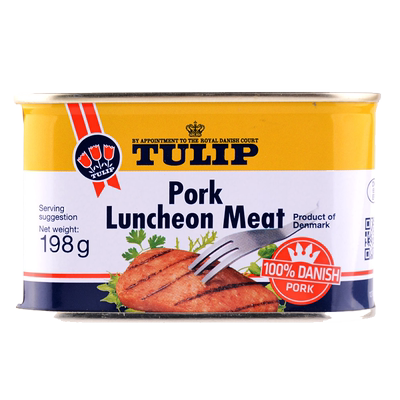 丹麦进口郁金香午餐肉