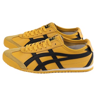 德训鞋男女款2025新款休闲运动真皮黄色一脚蹬老虎小白阿甘女鞋板