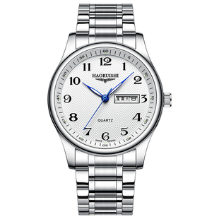 老人手表男款女款瑞士正品送爸爸防水夜光男士中老年人专用大数字