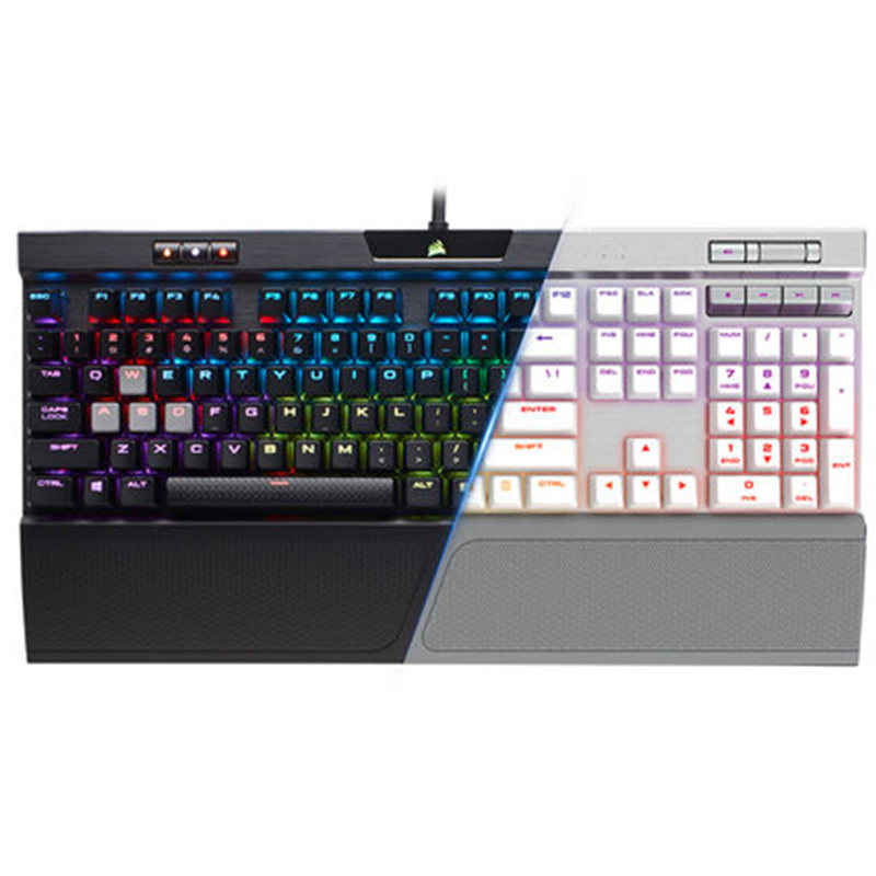 美商海盗船K70 Pro MAX红轴樱桃Cherry电竞游戏专用机械键盘RGB