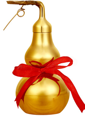 吉善缘摆件八卦铜葫芦招财工艺品