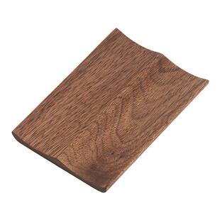 北美黑胡桃木毛笔承笔架复古实木环保文房四宝书法木器收纳摆件