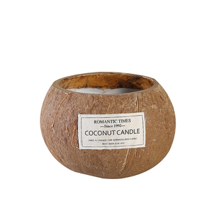 椰子香薰蜡烛壳礼物礼盒小众高级女生礼品圣诞伴手礼香氛套装摆件