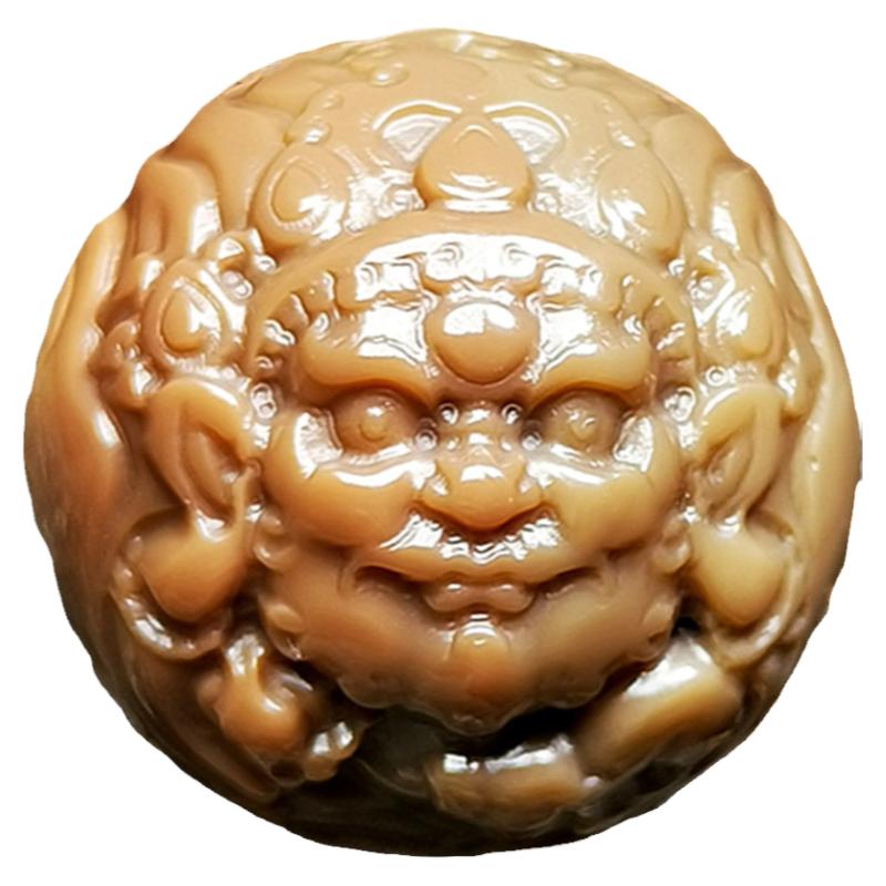 黄财神珠存珠阁玛瑙珠串配珠配件