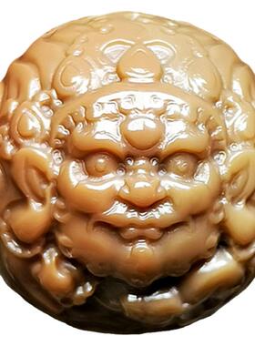 黄财神珠存珠阁玛瑙珠串配珠配件