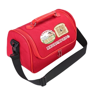 新品大容量小儿推拿产康师催乳师上门双肩背访视包母婴产后随访包