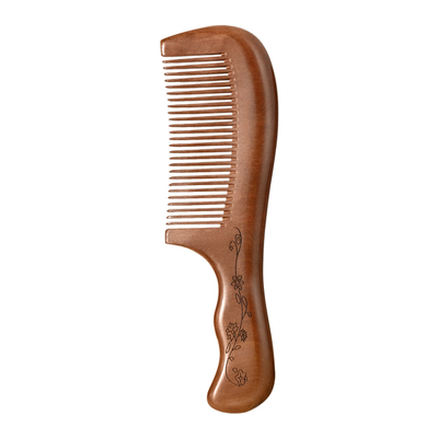 正品桃木梳女士专用顺发