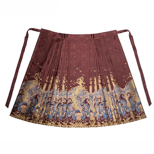 无衣饮羽【敦煌乐】小个子能穿新中式马面套装2025新款