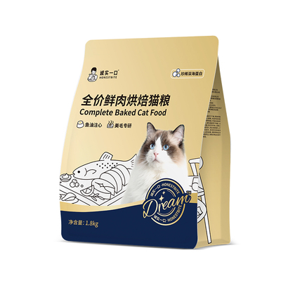 诚实一口小金袋美毛亮毛烘焙猫粮