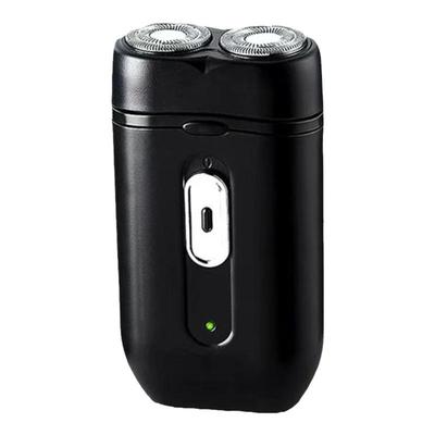 电动剃须刀双刀头男士剃胡刀充电式胡须刀学生便携式刮胡刀