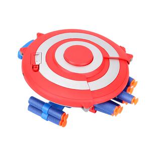 儿童变形玩具枪软弹发射器美国之队长的盾牌7一9岁男孩2024年新款