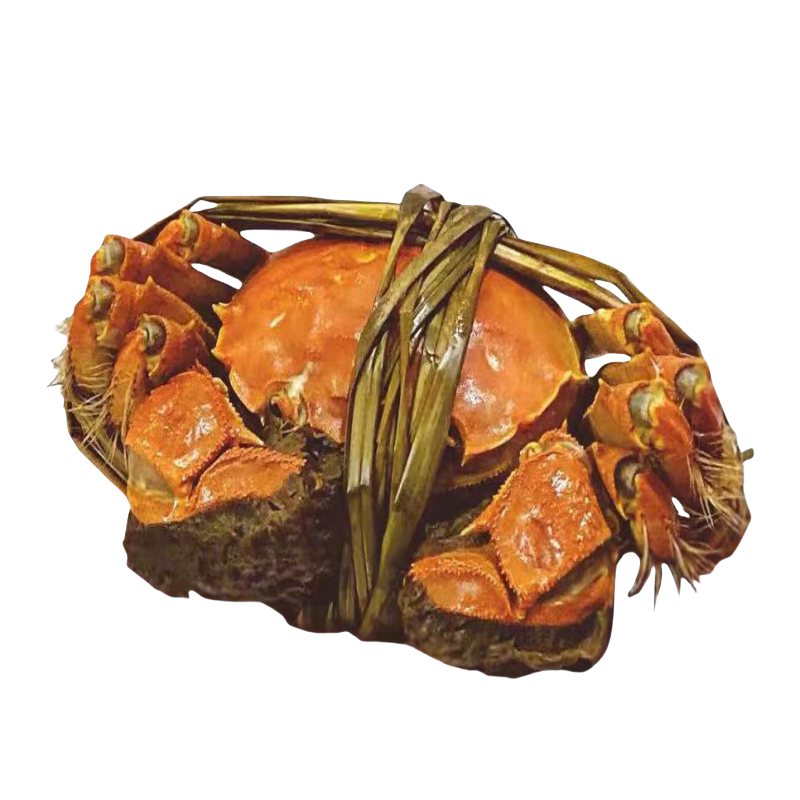 太湖大闸蟹公4两母3两中秋礼盒装