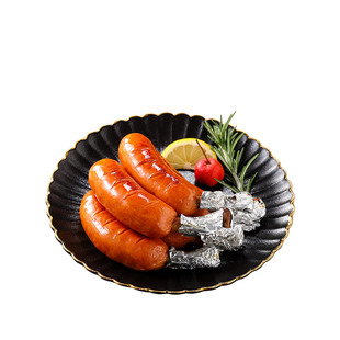 信华食品侏罗纪香肠55gx5根日式骨付香肠纯猪肉脆皮烧烤带骨香肠