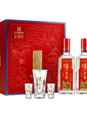 泸州老窖特曲浓香52度500ml*2瓶