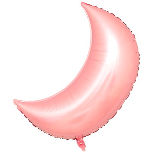 五角星星月亮铝箔气球儿童生日派对婚礼商场婚庆橱窗签到背景装饰