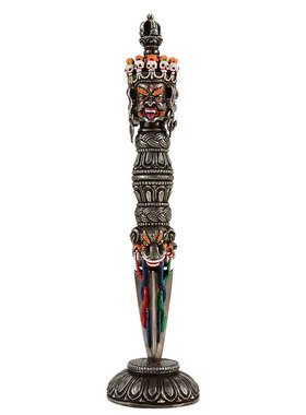 三面客厅尼泊尔手工物颜料彩绘