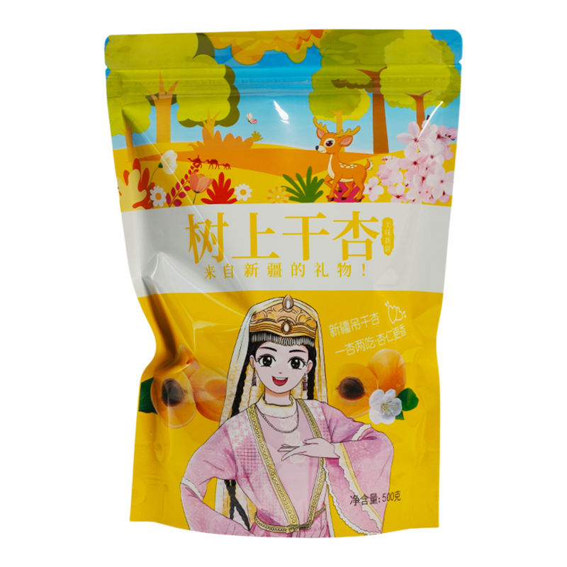 新疆库车小白杏干500g