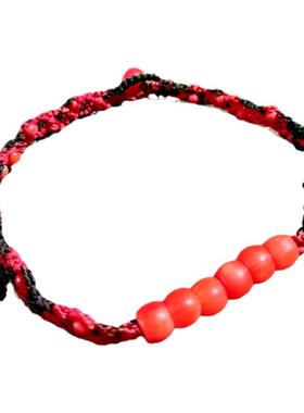 七宝细腊线纤细绚丽手编手绳