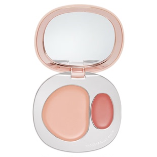 Foreverkey琉光双色腮红膏多用膏水光高光修容三合一自然提亮晒红