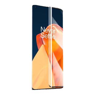 适用一加9pro钢化膜5G抗蓝光防指纹玻璃1加9手机膜无白边防爆oneplus9r曲面全屏全覆盖保护1+9rt高清防摔屏保
