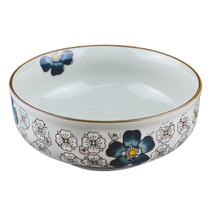 日式和风5.75英寸矮碗蒸菜碗 蒸蛋碗汤碗 沙拉碗粥碗小碗特色餐具