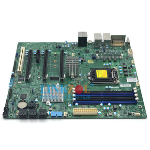 全新拆超微X11SAT C236 1151针服务器工控机主板支持E3-1200V5/V6
