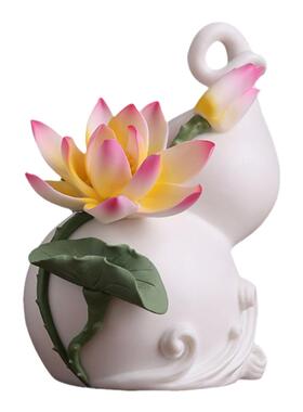 东方泥土陶瓷手工瓷花葫芦摆件